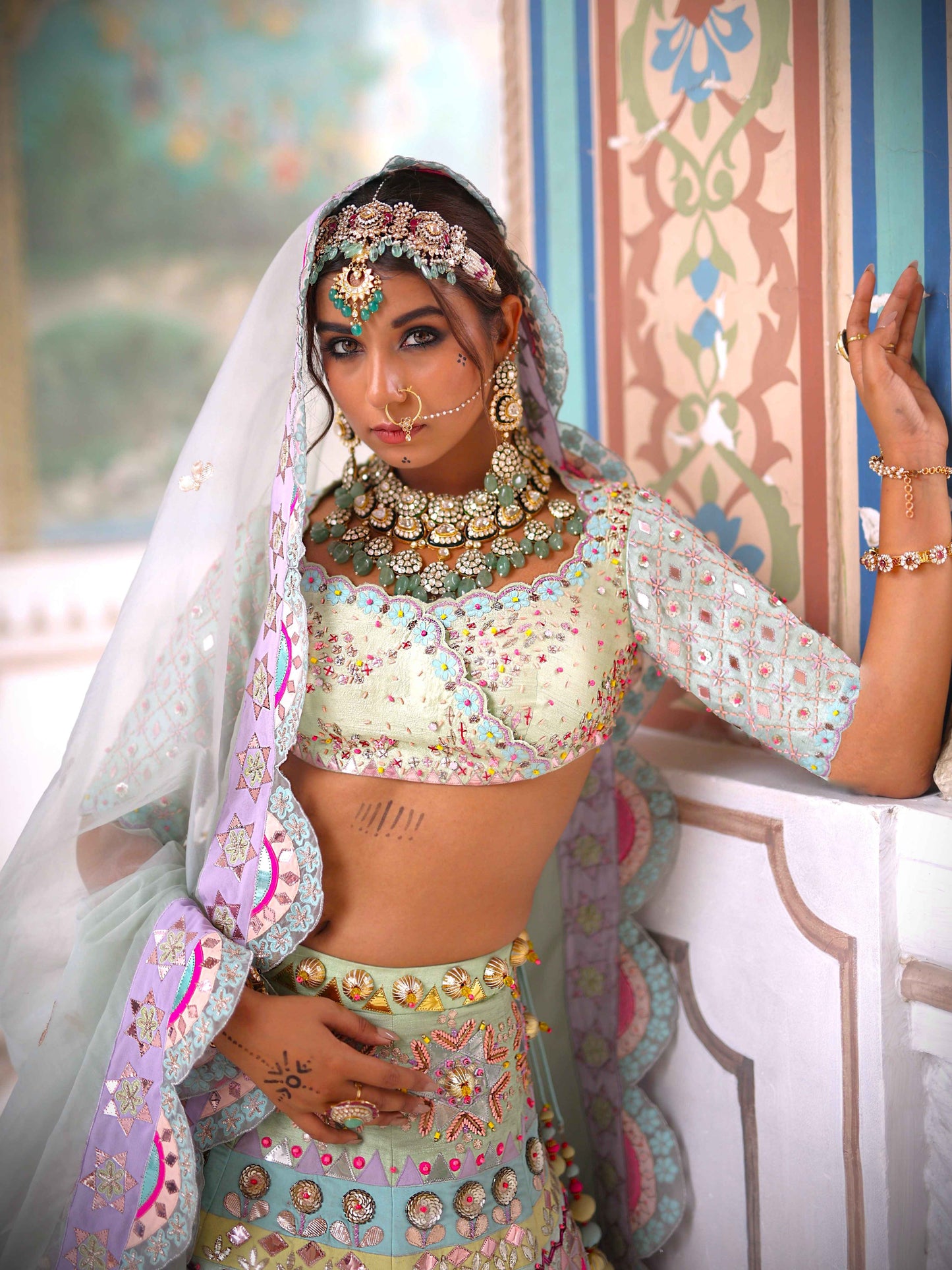 Illuminated Lehenga