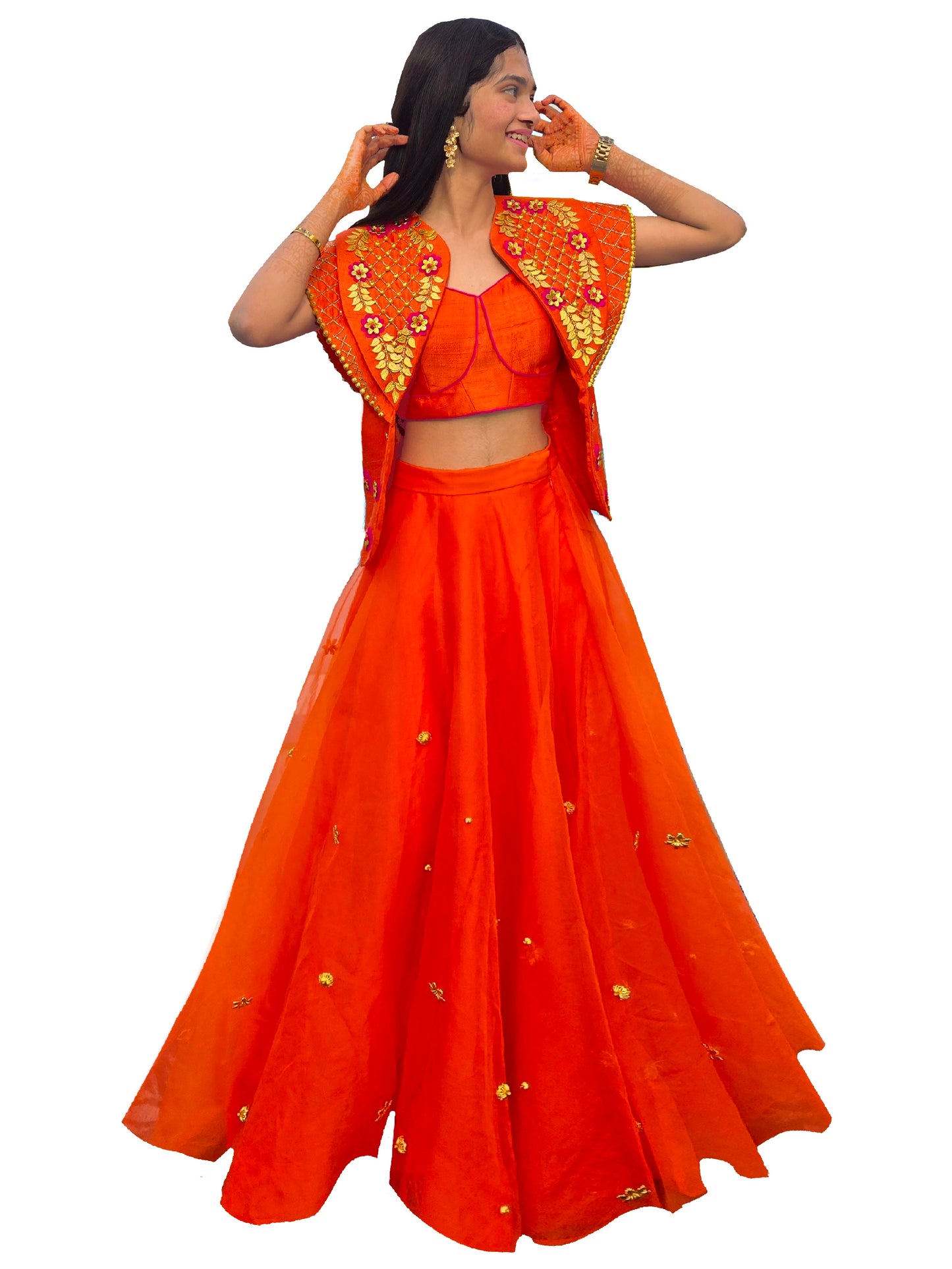 Citrus Androgyny Jacket Set