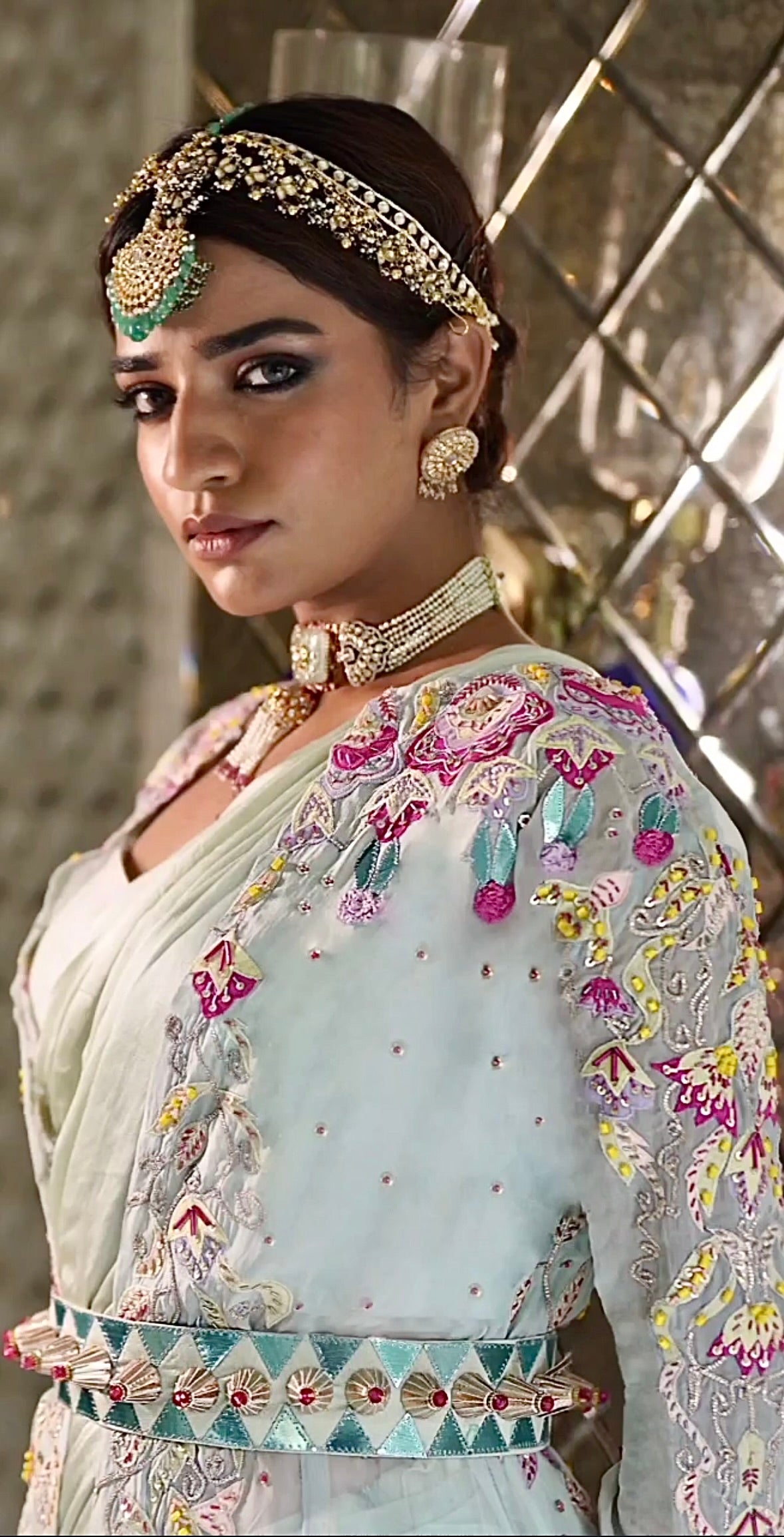 Sea Breeze Jacket Saree