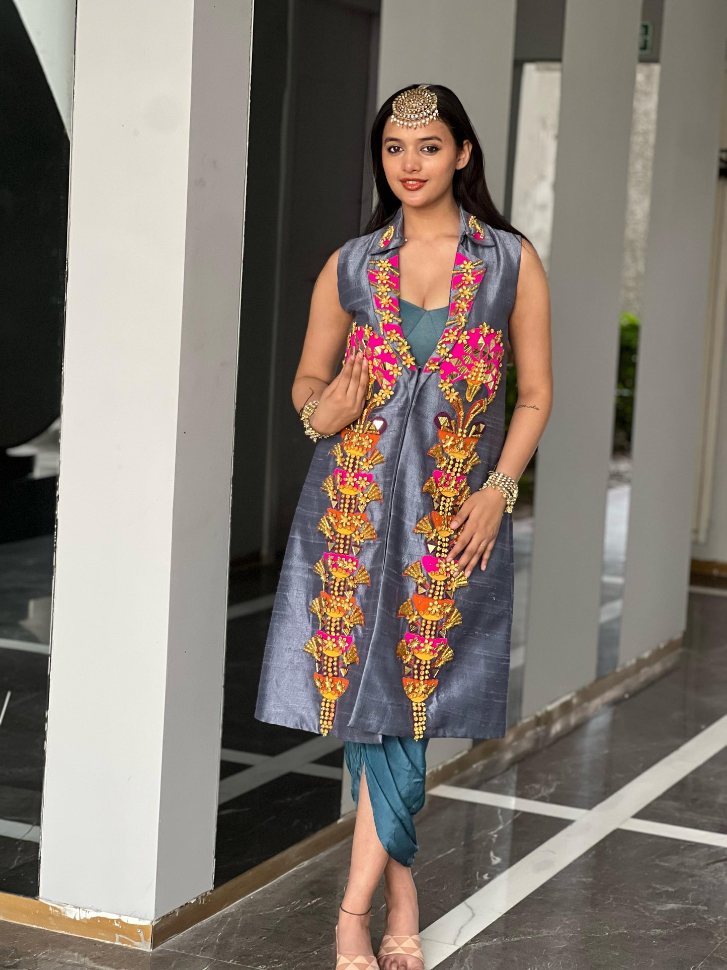 ROYAL EARTHY mirror jacket