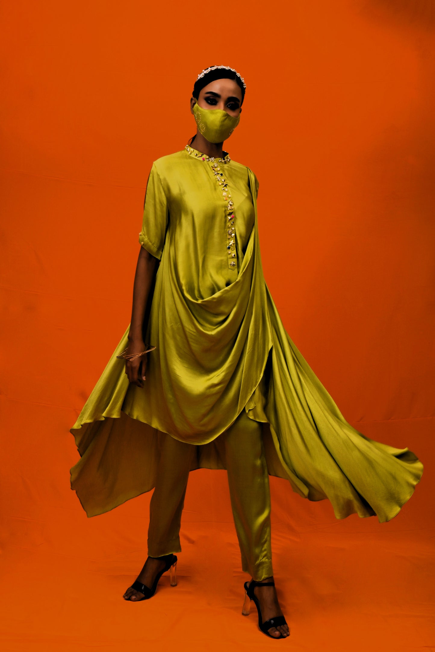Metallic Drape