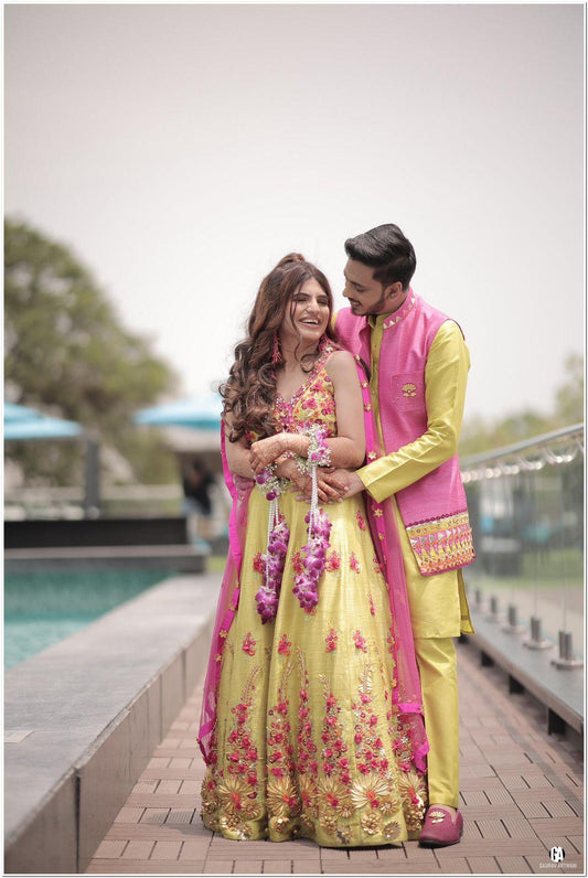 3D Pink roses Couple set