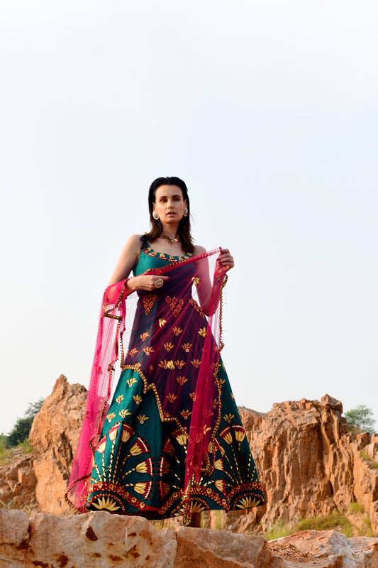 Bloom Groove Anarkali